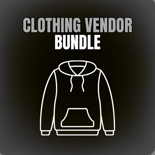 CLOTHING VENDOR BUNDLE